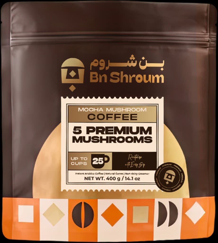 Mushroom Mocha Coffee