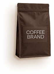 A generic coffee brand pouch